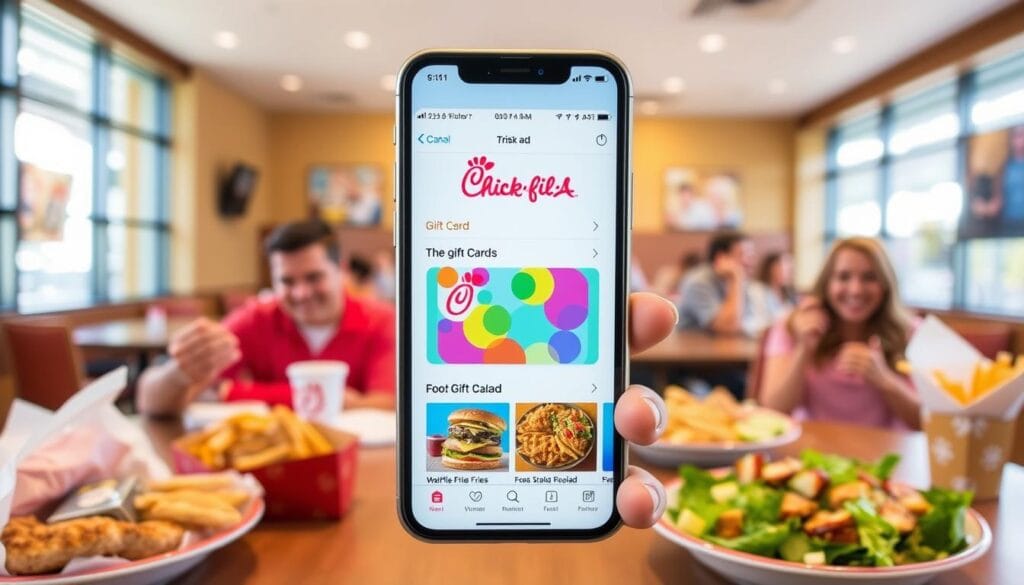 Chick-fil-A Mobile App Gift Card Integration Chick-fil-A Mobile App Gift Card Integration